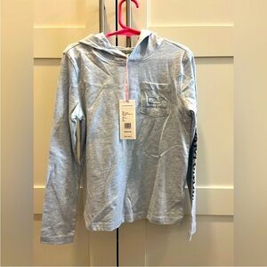 Vineyard Vines size XS long sleeve blue hooded t-shirt